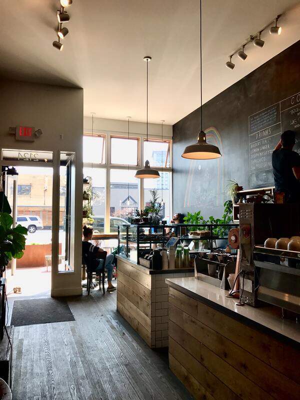 Picture - Inside a Detroit Coffee Shop